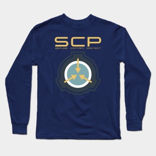 SCP Foundation - futuristic Long Sleeve T-Shirt